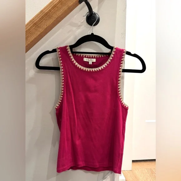 New Z Supply AVRIL RIB WHIPSTITCH
TANK (CACTUS
SUNFLOWER) - Z SUPPLY, Small - Picture 6 of 14